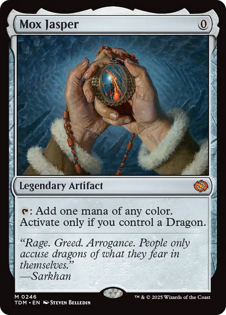Mox Jasper [Tarkir: Dragonstorm] | Card Merchant Takapuna