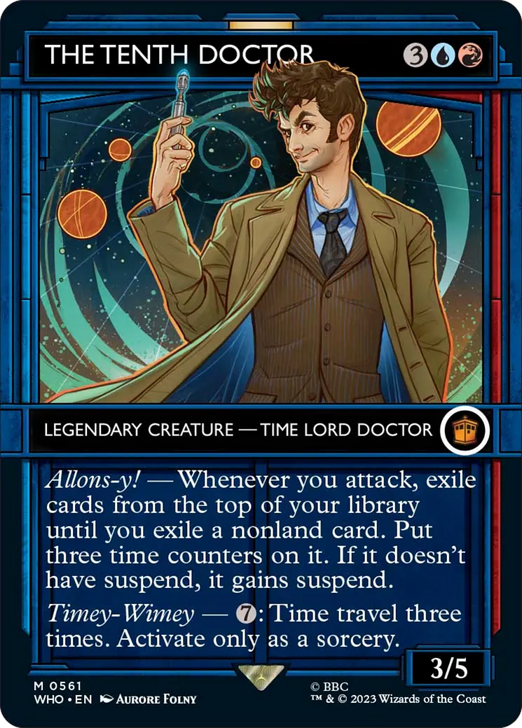 The Tenth Doctor (Showcase) [Doctor Who] | Card Merchant Takapuna