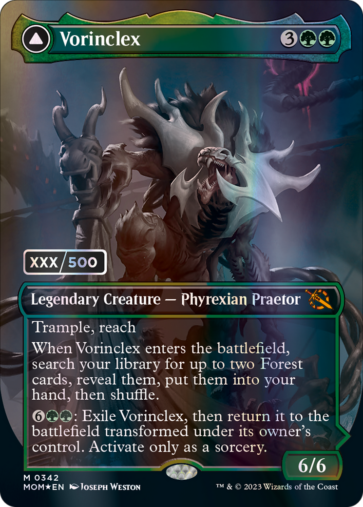 Vorinclex // The Grand Evolution (Serialized) [March of the Machine] | Card Merchant Takapuna