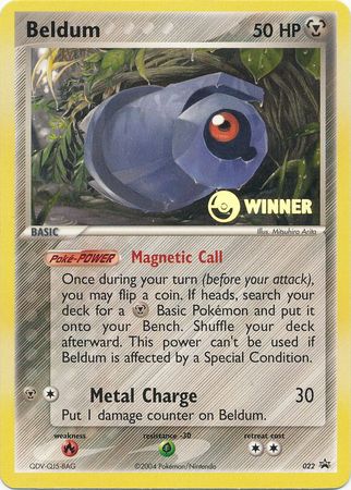 Beldum (022) (Winner Promo) [League & Championship Cards] | Card Merchant Takapuna