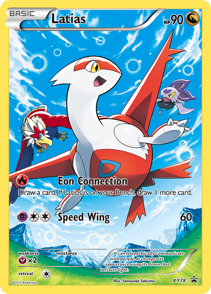 Latias (XY78) [XY: Black Star Promos] | Card Merchant Takapuna