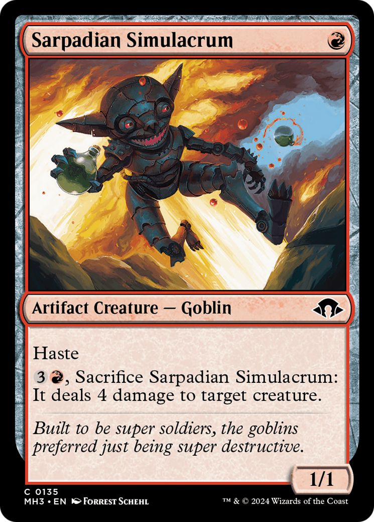 Sarpadian Simulacrum [Modern Horizons 3] | Card Merchant Takapuna