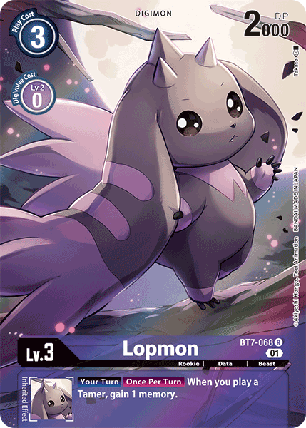 Lopmon [BT7-068] (Alternate Art) [Next Adventure] | Card Merchant Takapuna