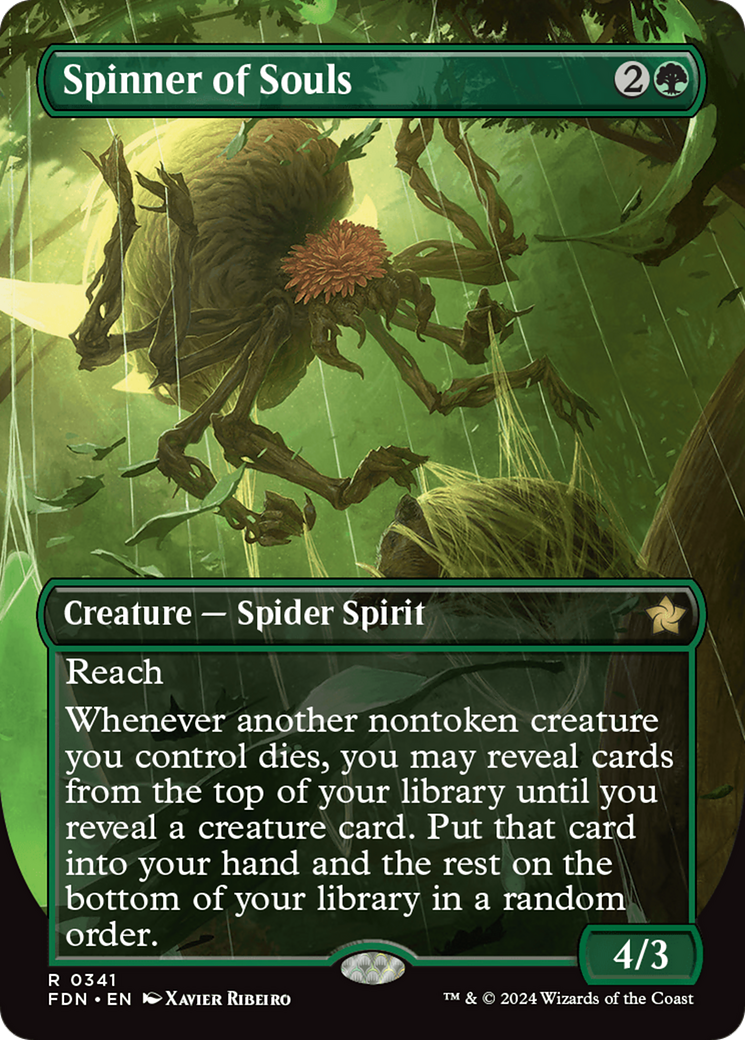 Spinner of Souls (Borderless) [Foundations] | Card Merchant Takapuna