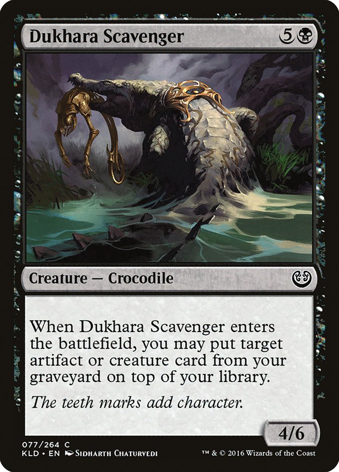 Dukhara Scavenger [Kaladesh] | Card Merchant Takapuna