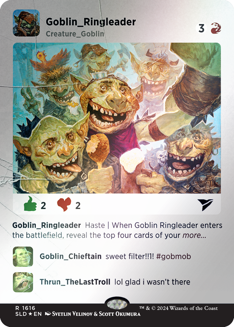 Goblin Ringleader (Rainbow Foil) [Secret Lair Drop Series] | Card Merchant Takapuna