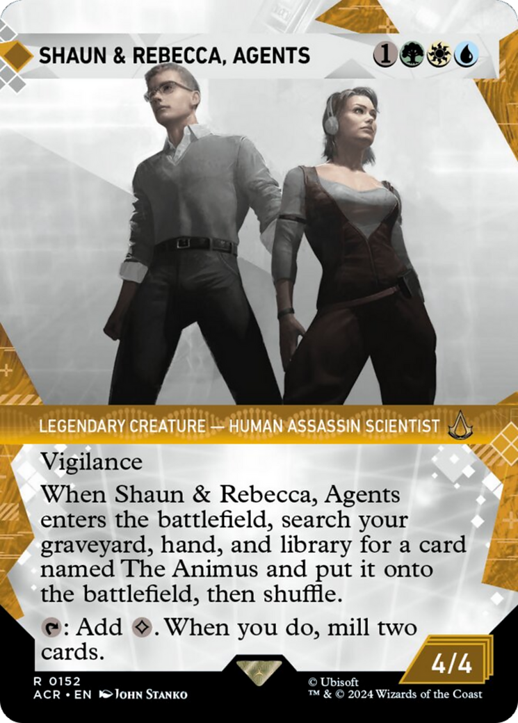 Shaun & Rebecca, Agents (Showcase) [Assassin's Creed] | Card Merchant Takapuna