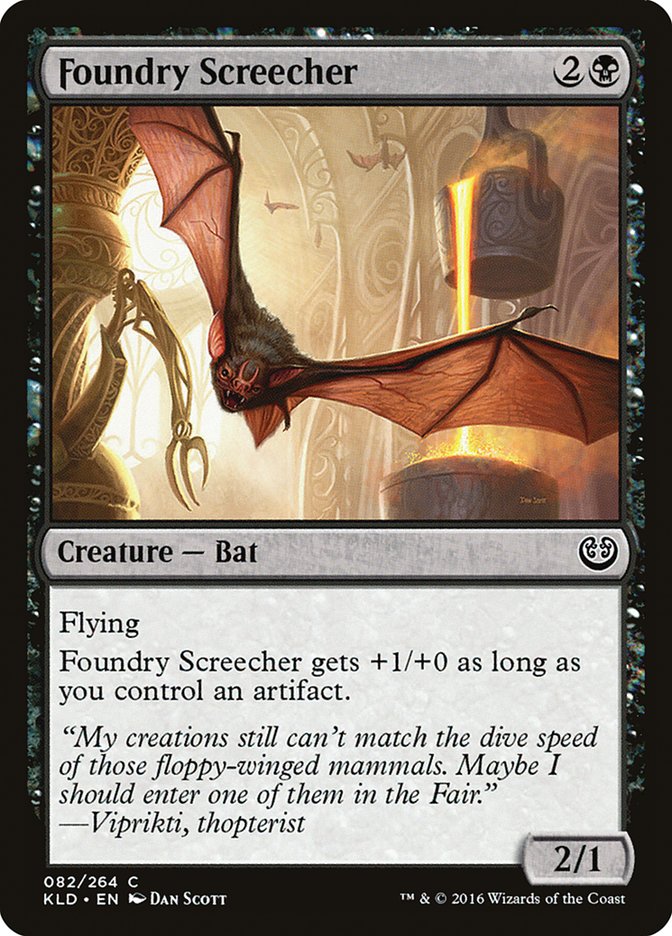 Foundry Screecher [Kaladesh] | Card Merchant Takapuna