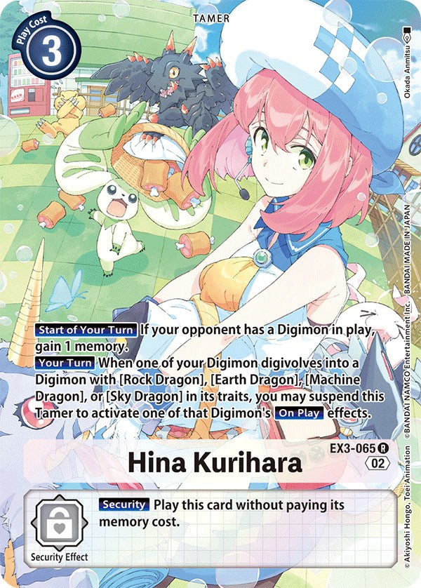 Hina Kurihara [EX3-065] (Alternate Art) [Draconic Roar] | Card Merchant Takapuna