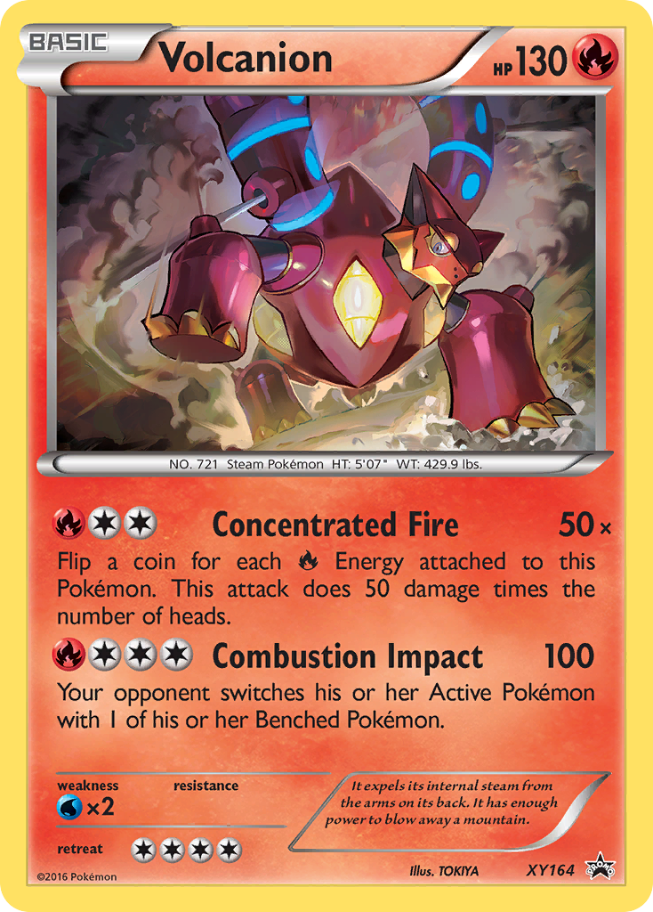 Volcanion (XY164) [XY: Black Star Promos] | Card Merchant Takapuna