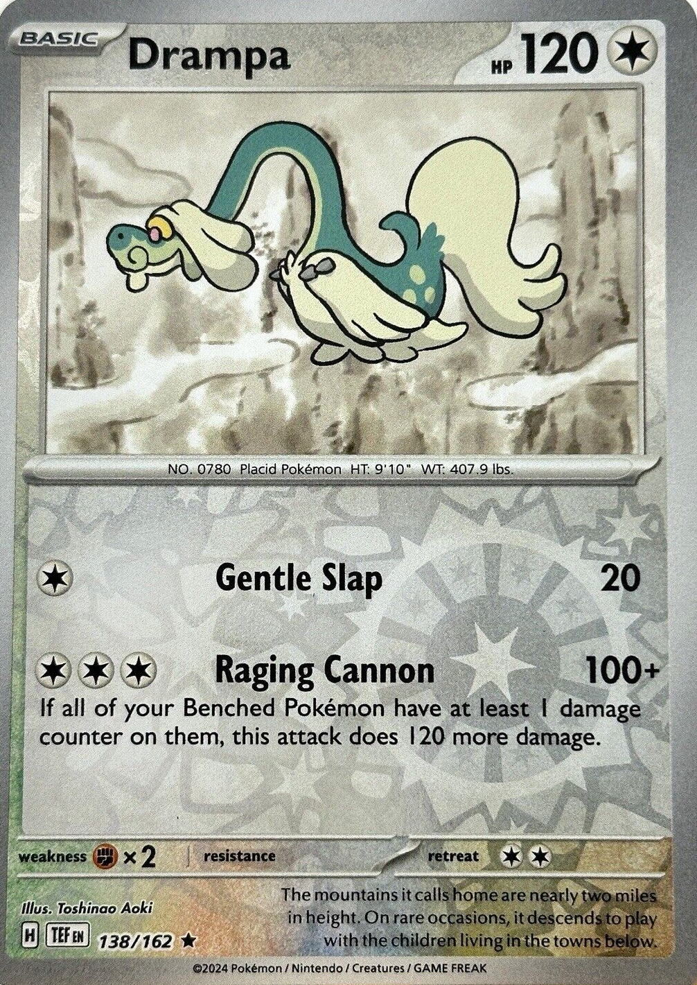 Drampa (138/162) [Scarlet & Violet: Temporal Forces] | Card Merchant Takapuna