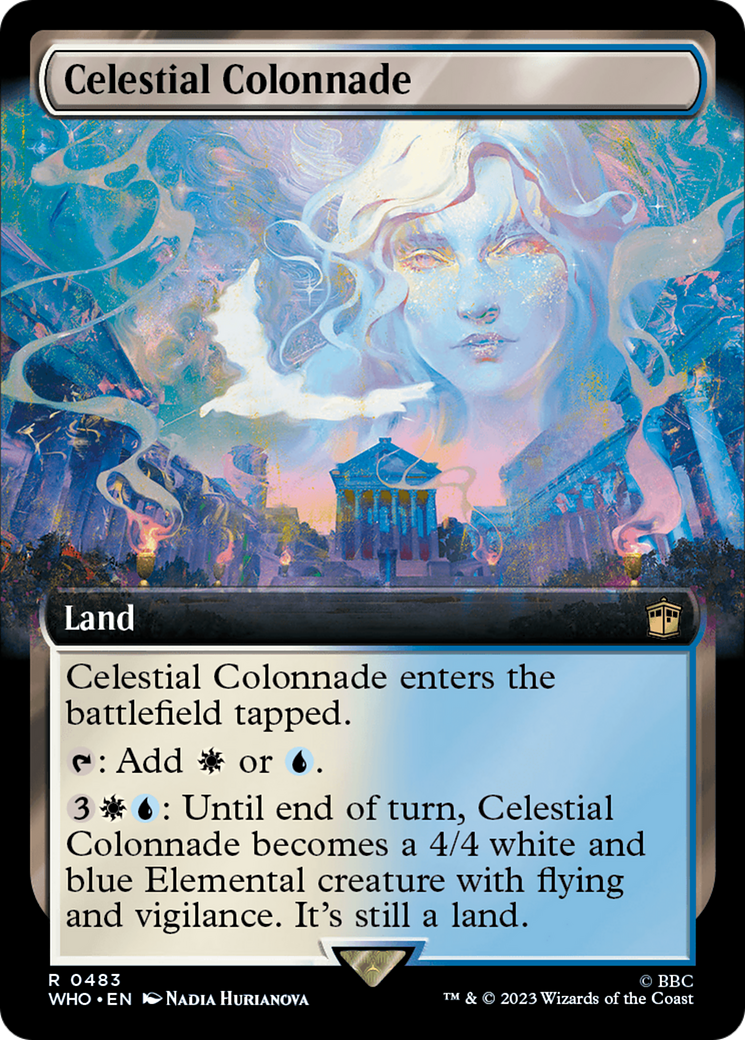 Celestial Colonnade (Extended Art) [Doctor Who] | Card Merchant Takapuna