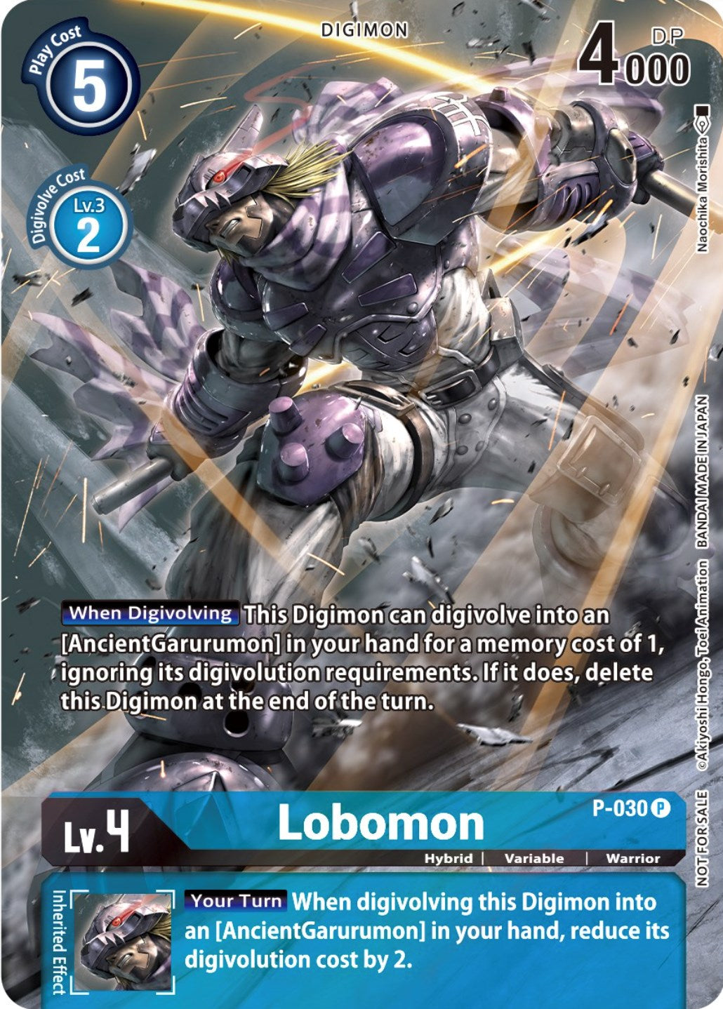 Lobomon [P-030] (2nd Anniversary Frontier Card) [Promotional Cards] | Card Merchant Takapuna