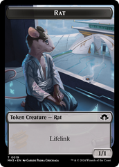 Eldrazi Spawn // Rat Double-Sided Token [Modern Horizons 3 Tokens] | Card Merchant Takapuna