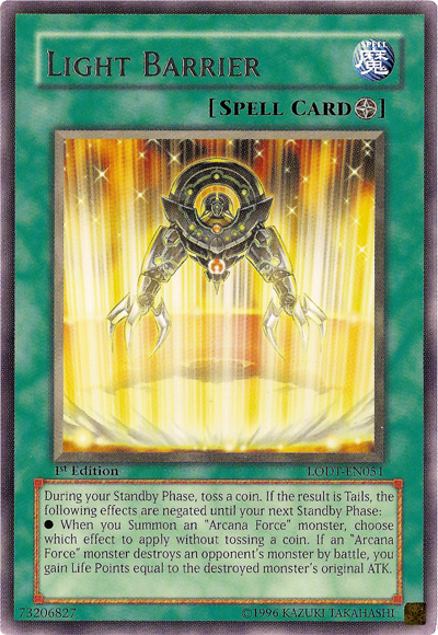 Light Barrier [LODT-EN051] Rare | Card Merchant Takapuna