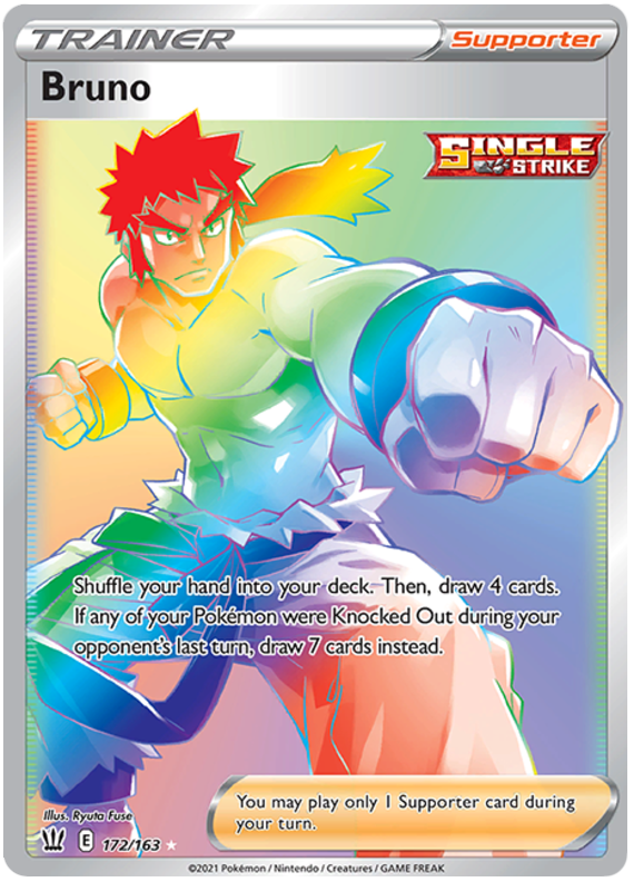 Bruno (172/163) [Sword & Shield: Battle Styles] | Card Merchant Takapuna