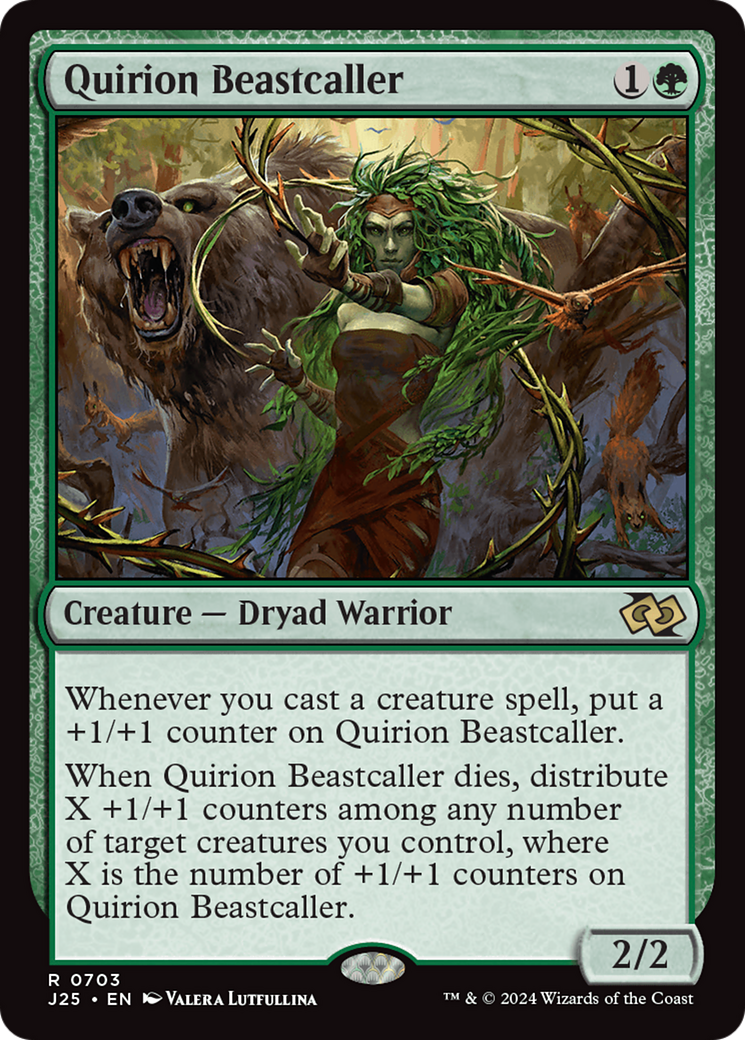 Quirion Beastcaller [Foundations Jumpstart] | Card Merchant Takapuna