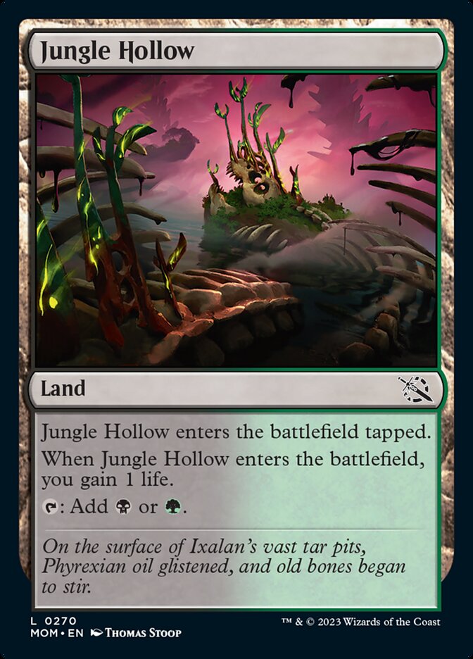 Jungle Hollow [March of the Machine] | Card Merchant Takapuna