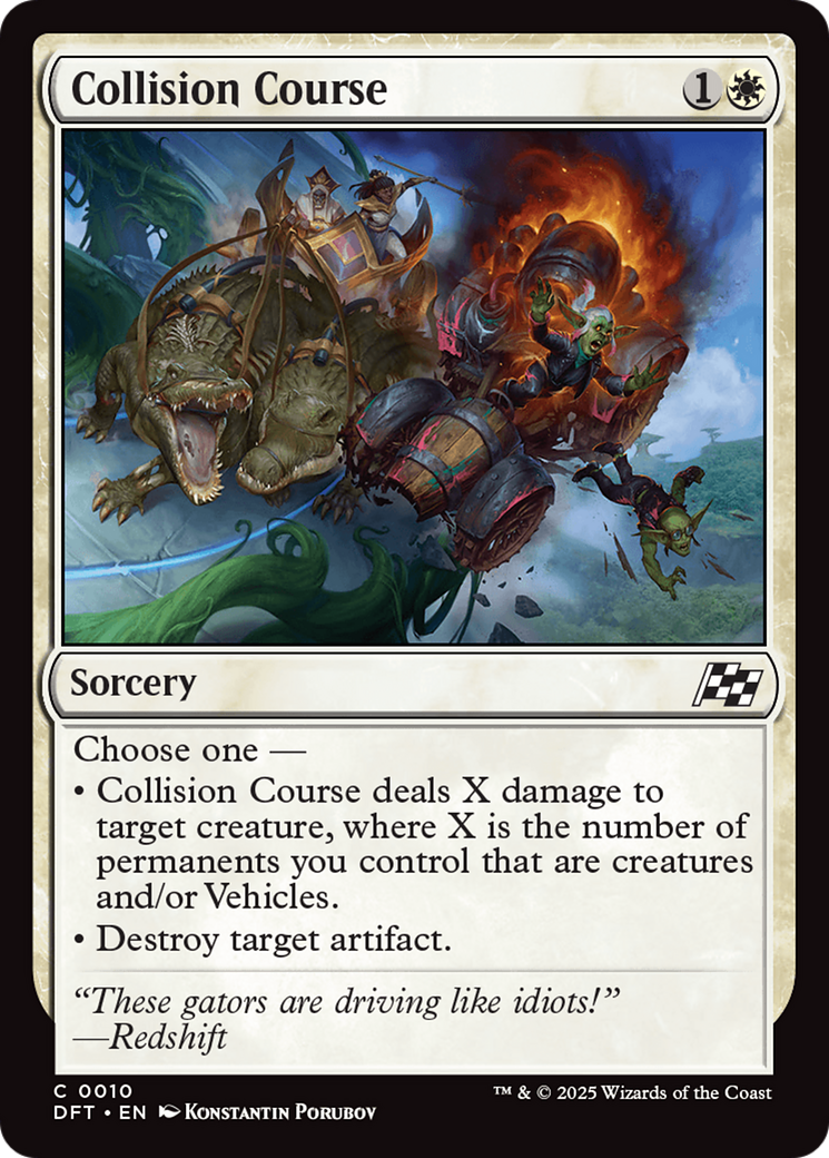 Collision Course [Aetherdrift] | Card Merchant Takapuna