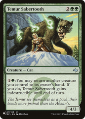 Temur Sabertooth [The List] | Card Merchant Takapuna