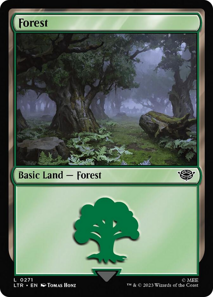 Forest (271) [The Lord of the Rings: Tales of Middle-Earth] | Card Merchant Takapuna