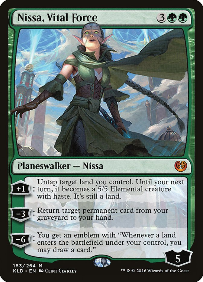 Nissa, Vital Force [Kaladesh] | Card Merchant Takapuna