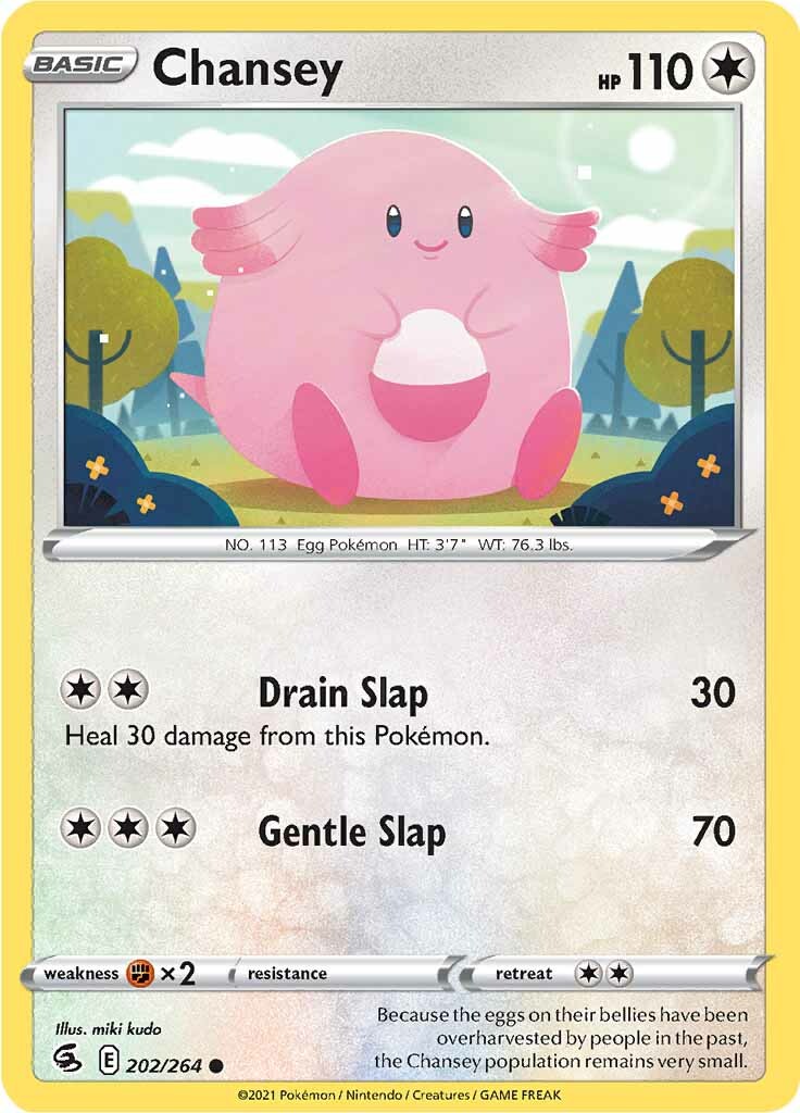 Chansey (202/264) [Sword & Shield: Fusion Strike] | Card Merchant Takapuna