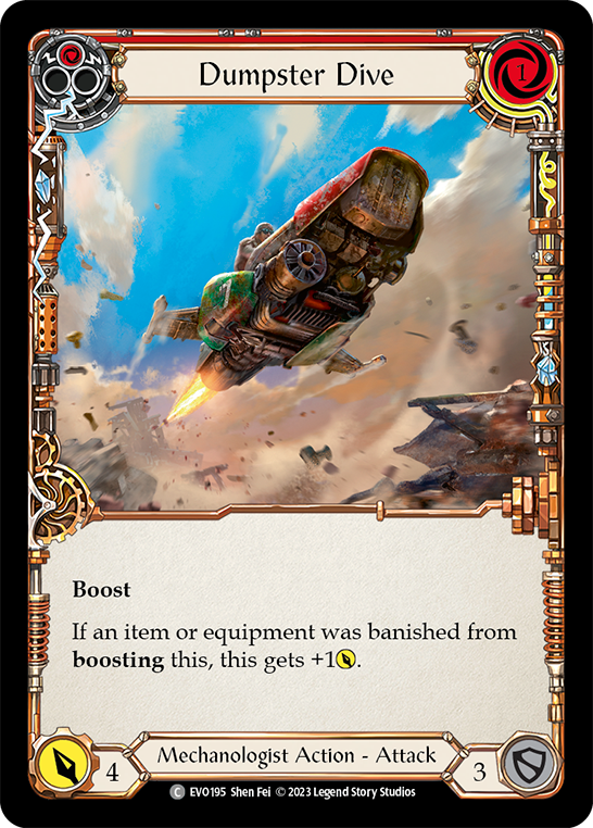 Dumpster Dive (Red) [EVO195] (Bright Lights) | Card Merchant Takapuna