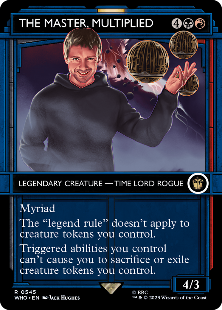 The Master, Multiplied (Showcase) [Doctor Who] | Card Merchant Takapuna