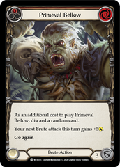 Primeval Bellow (Red) [U-WTR035] (Welcome to Rathe Unlimited)  Unlimited Normal | Card Merchant Takapuna