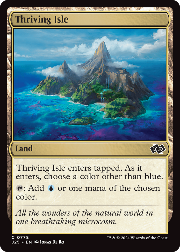 Thriving Isle [Foundations Jumpstart] | Card Merchant Takapuna