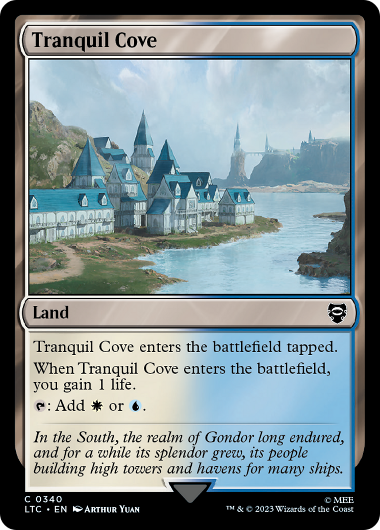 Tranquil Cove [The Lord of the Rings: Tales of Middle-Earth Commander] | Card Merchant Takapuna