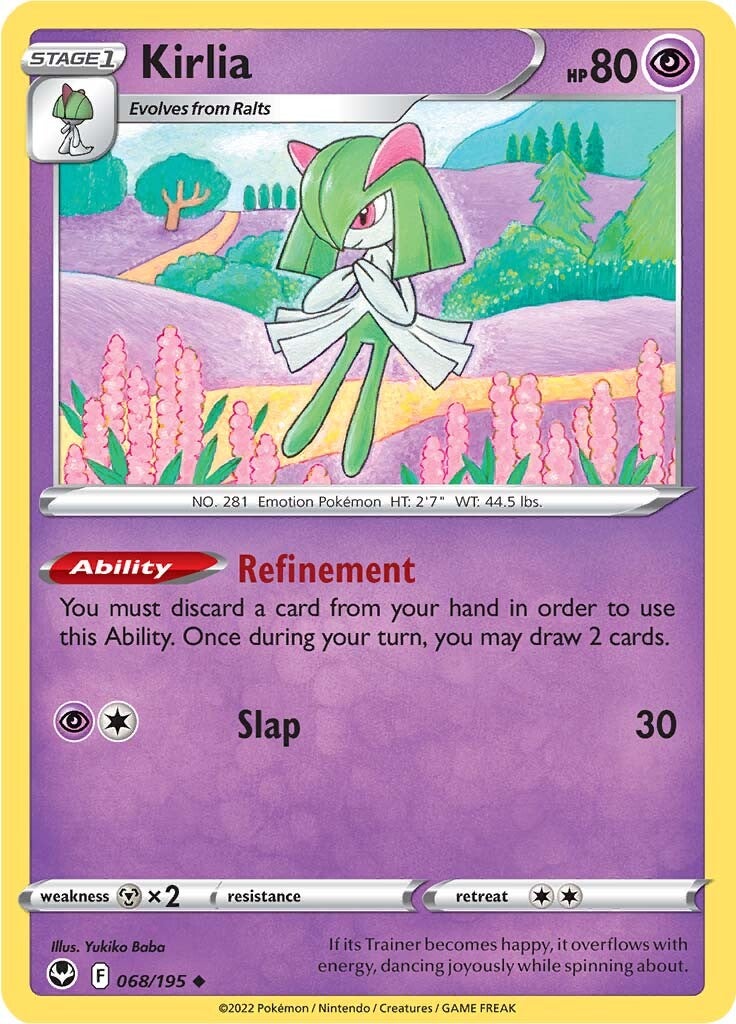 Kirlia (068/195) [Sword & Shield: Silver Tempest] | Card Merchant Takapuna