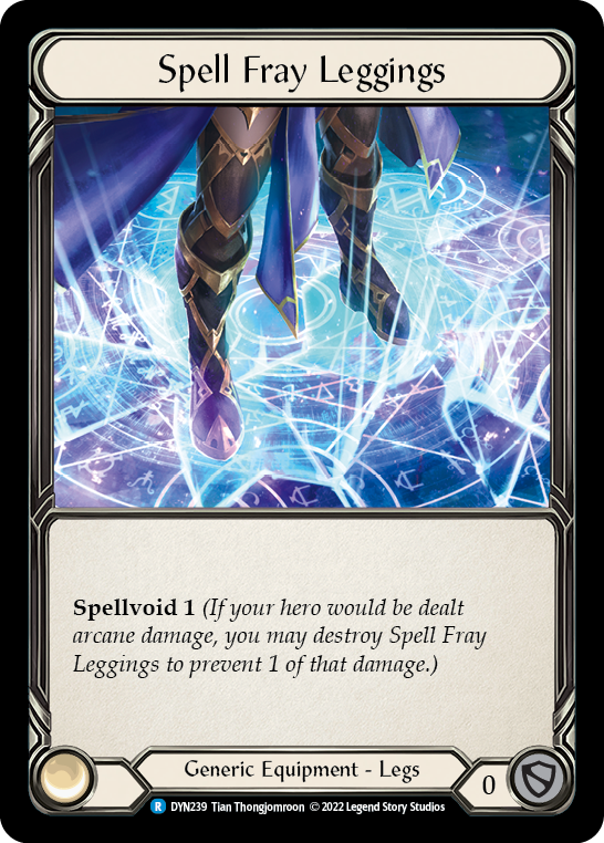 Spell Fray Leggings [DYN239] (Dynasty)  Cold Foil | Card Merchant Takapuna