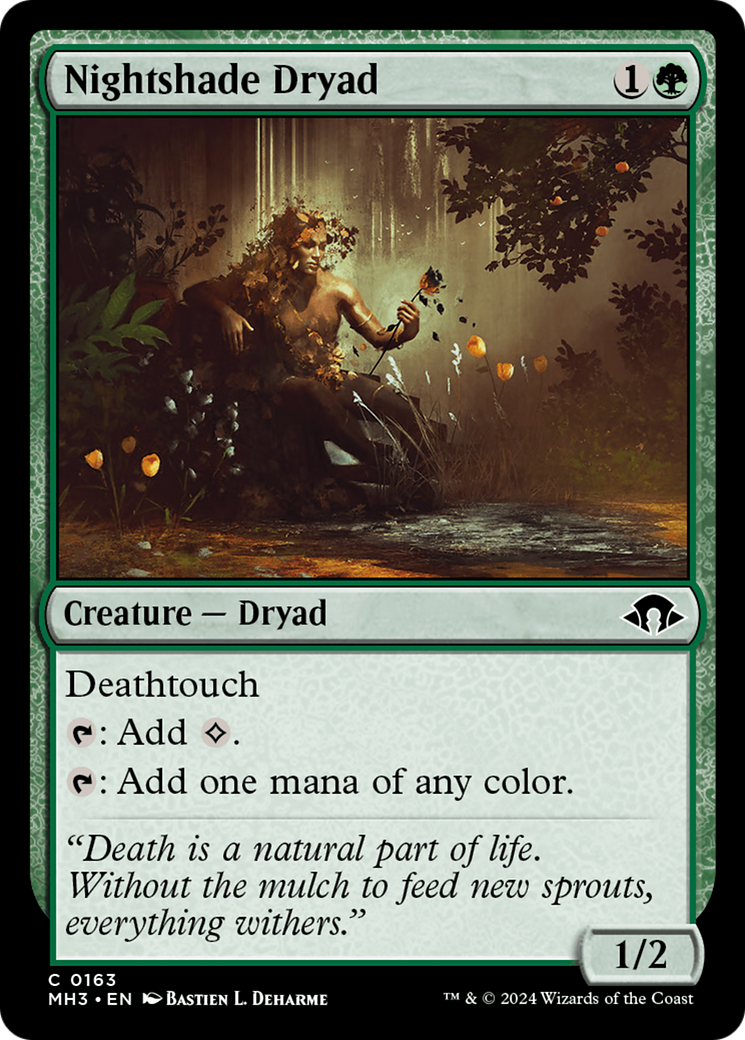 Nightshade Dryad [Modern Horizons 3] | Card Merchant Takapuna