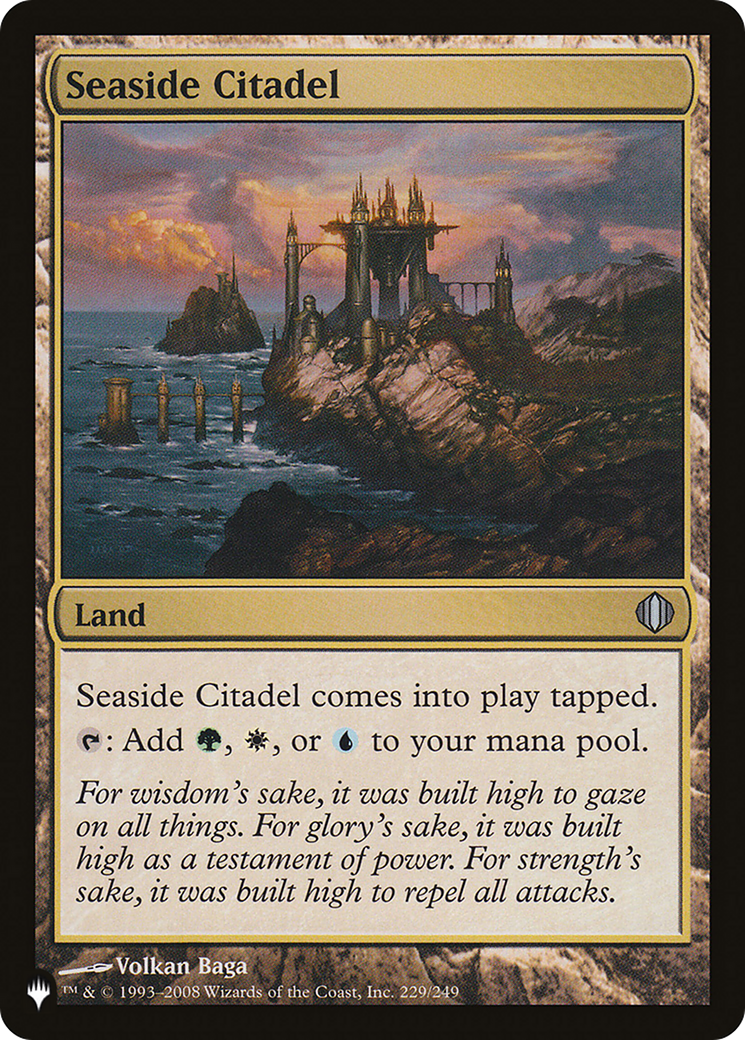 Seaside Citadel [Secret Lair: From Cute to Brute] | Card Merchant Takapuna