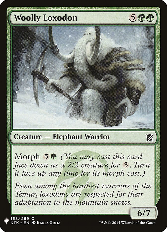 Woolly Loxodon [Mystery Booster] | Card Merchant Takapuna