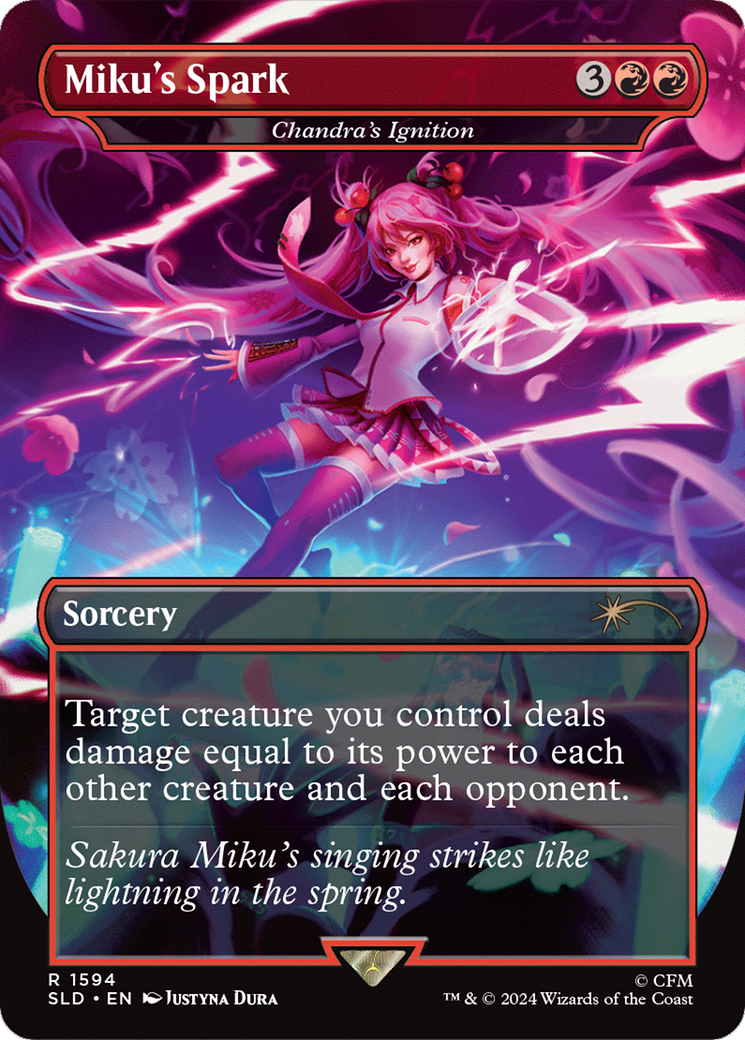 Miku's Spark - Chandra's Ignition [Secret Lair Drop Series] | Card Merchant Takapuna