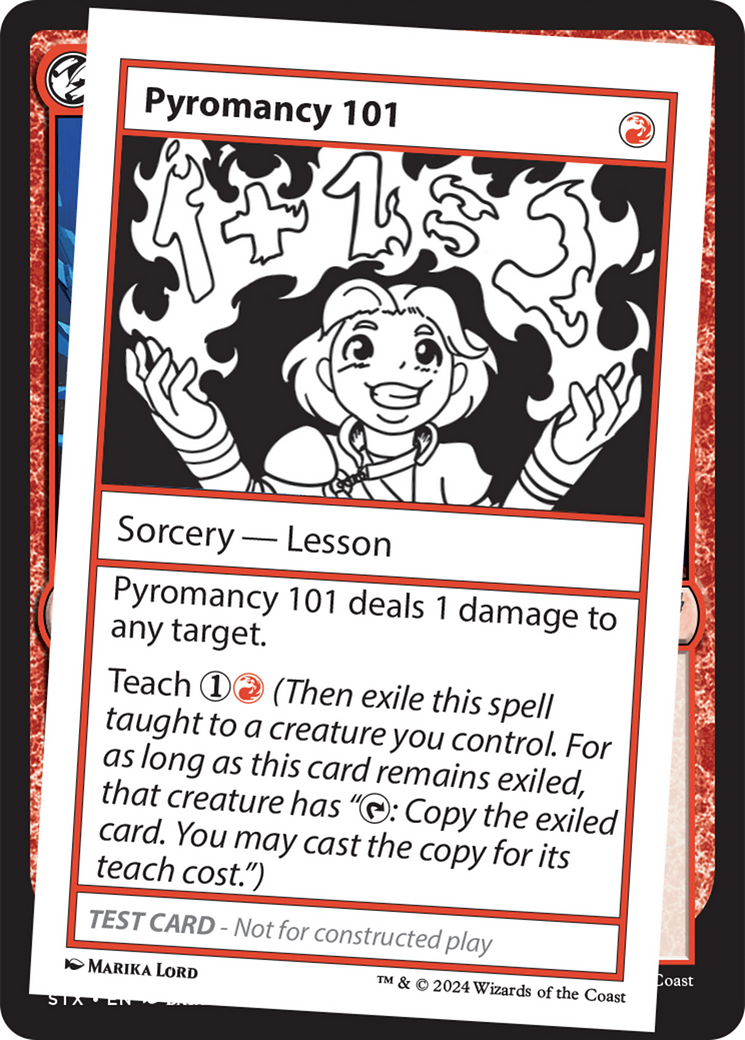 Pyromancy 101 [Mystery Booster 2 Playtest Cards] | Card Merchant Takapuna