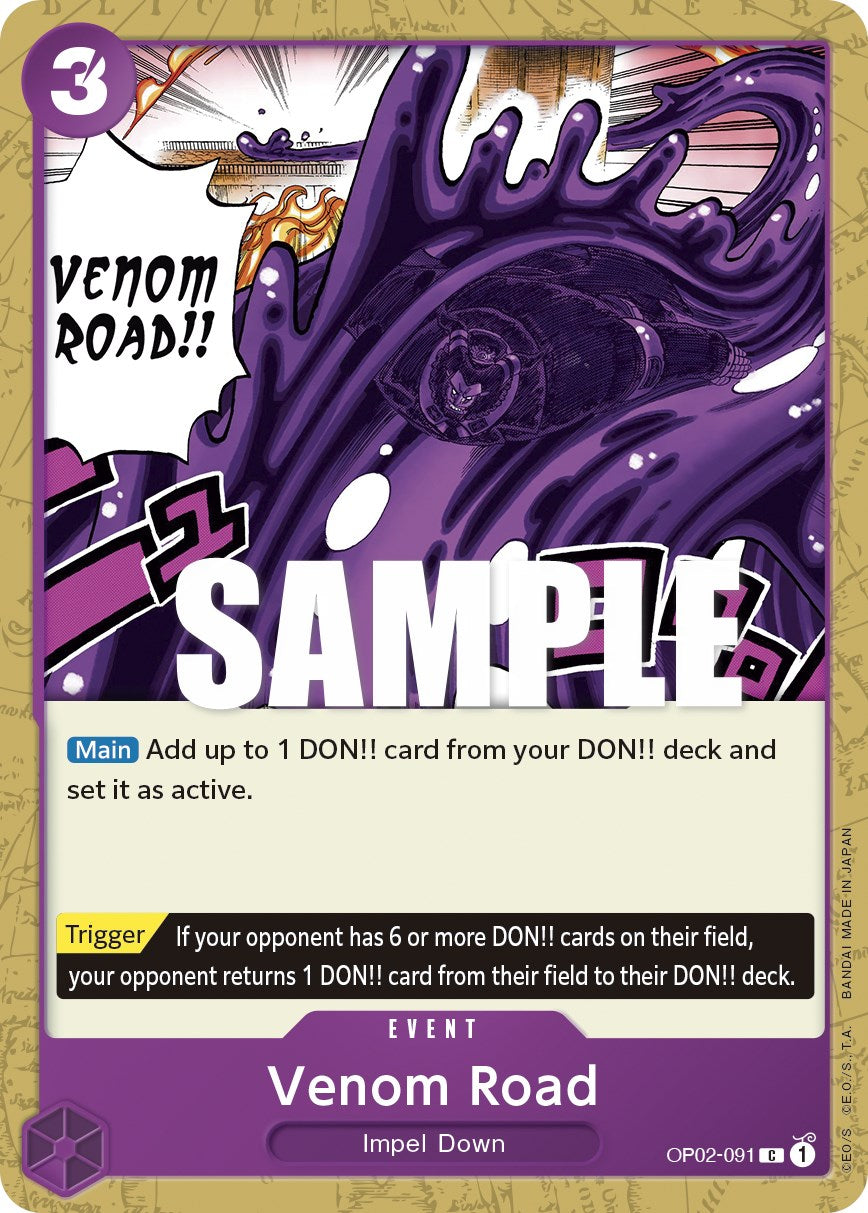 Venom Road [Paramount War] | Card Merchant Takapuna