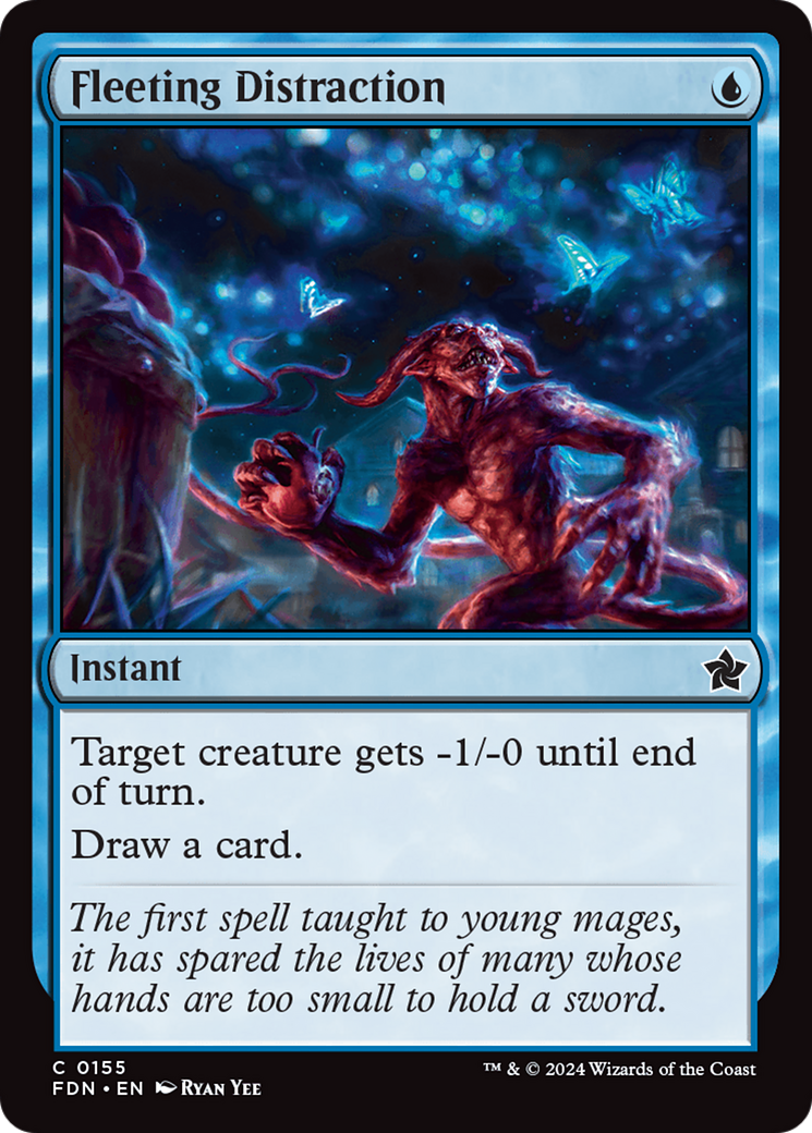 Fleeting Distraction [Foundations] | Card Merchant Takapuna