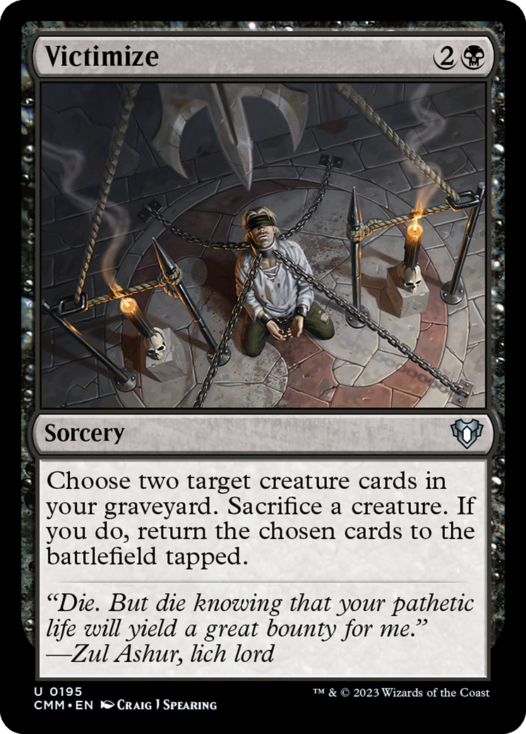 Victimize [Commander Masters] | Card Merchant Takapuna