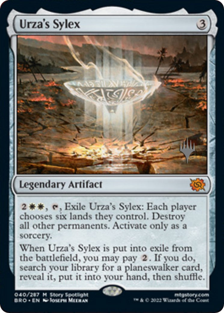 Urza's Sylex (Promo Pack) [The Brothers' War Promos] | Card Merchant Takapuna