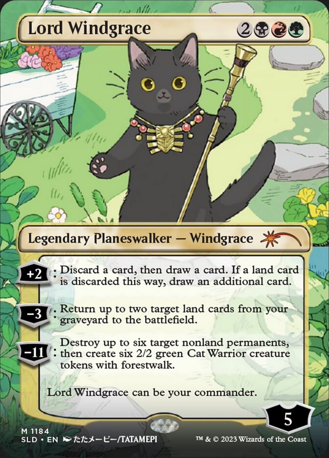 Lord Windgrace (Borderless) [Secret Lair Drop Series] | Card Merchant Takapuna