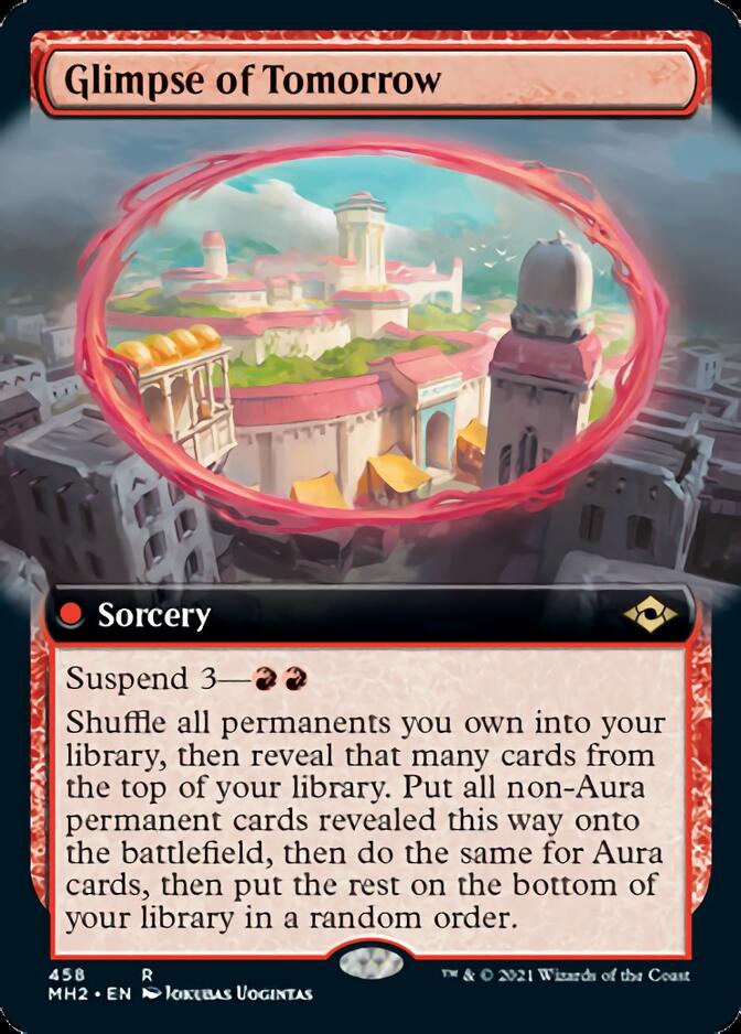 Glimpse of Tomorrow (Extended Art) [Modern Horizons 2] | Card Merchant Takapuna