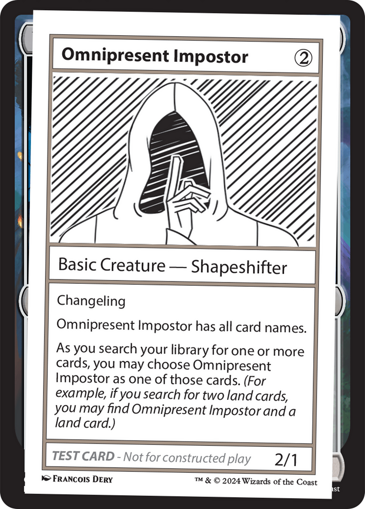 Omnipresent Impostor [Mystery Booster 2 Playtest Cards] | Card Merchant Takapuna