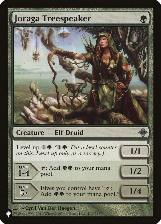 Joraga Treespeaker [The List] | Card Merchant Takapuna