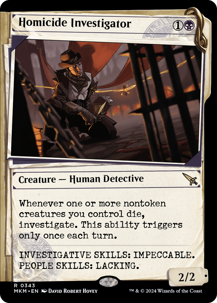 Homicide Investigator (Showcase) [Murders at Karlov Manor] | Card Merchant Takapuna