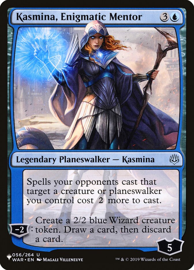 Kasmina, Enigmatic Mentor [The List] | Card Merchant Takapuna