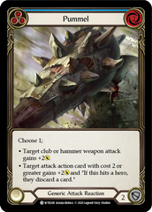 Pummel (Blue) [U-WTR208] (Welcome to Rathe Unlimited)  Unlimited Normal | Card Merchant Takapuna